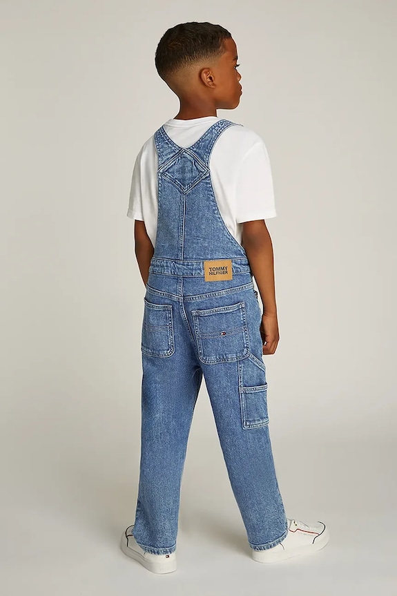 Παιδικά παντελόνι εργασίας Tommy Hilfiger U CARPENTER μπλε KS0KS00615.128.176.PPYA