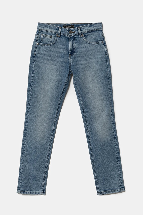 Guess jeansy dziecięce z regulacją niebieski L3YA04.D52Z0.PPYA