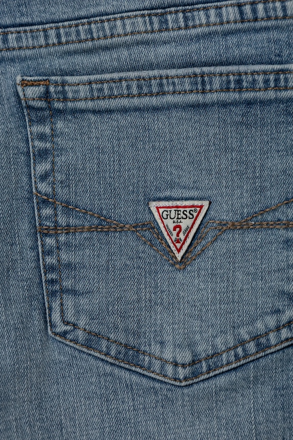 Chłopiec Guess jeansy dziecięce L3YA04.D52Z0.PPYA niebieski