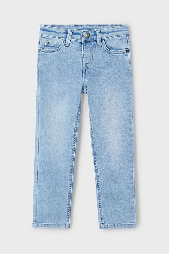 Dětské rifle Mayoral slim fit basic džíny modrá 515.5B.Mini.PPYA