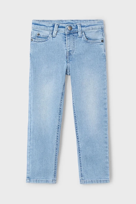 Dětské rifle Mayoral slim fit basic džíny modrá 515.5B.Mini.PPYA