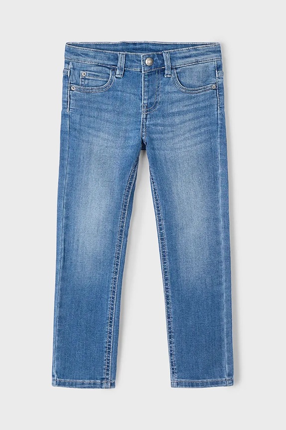 Mayoral jeans copii slim fit basic 515.5B.Mini.PPYA albastru SS25