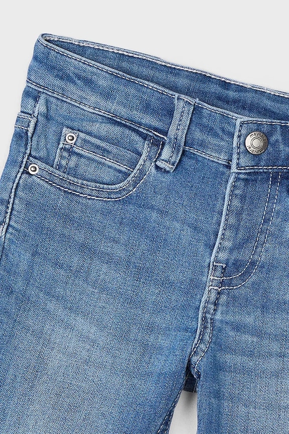 Mayoral jeans copii slim fit basic albastru 515.5B.Mini.PPYA