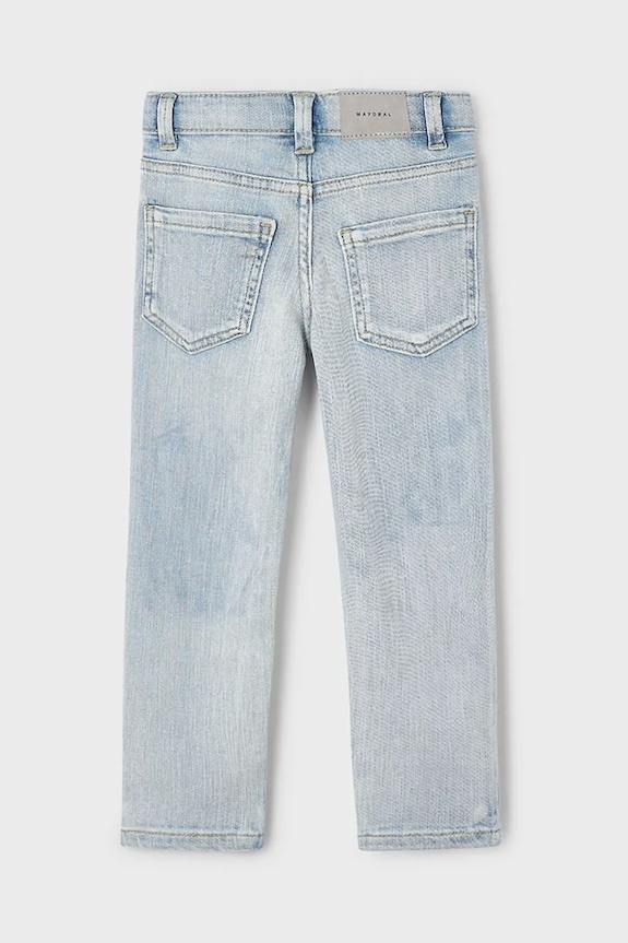 Mayoral jeansy dziecięce regular fit 540.5B.Mini.PPYA niebieski SS25