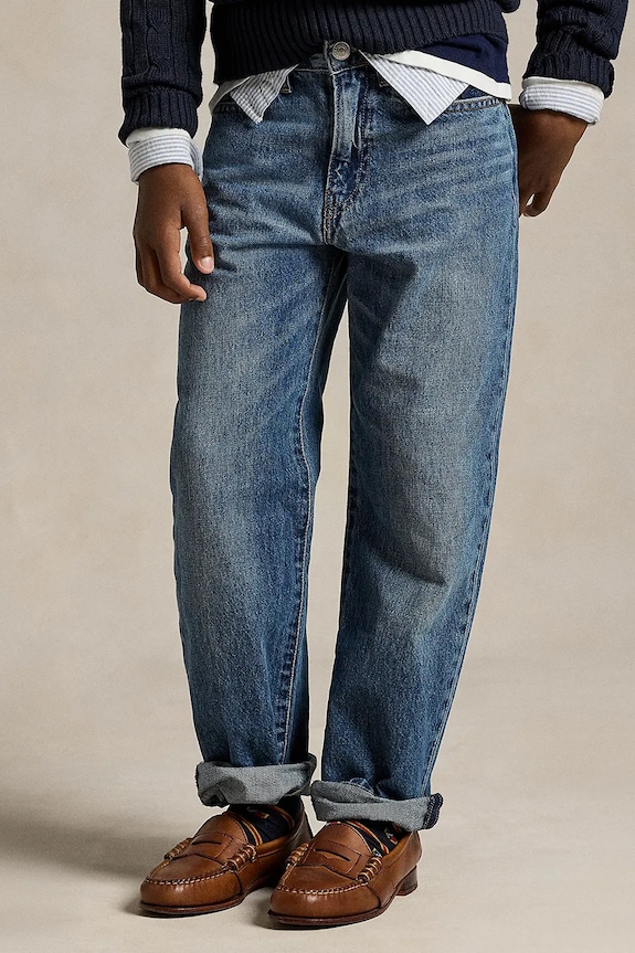 Polo Ralph Lauren gyerek farmer kék 323917223001