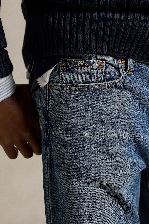 Polo Ralph Lauren gyerek farmer 323917223001 kék