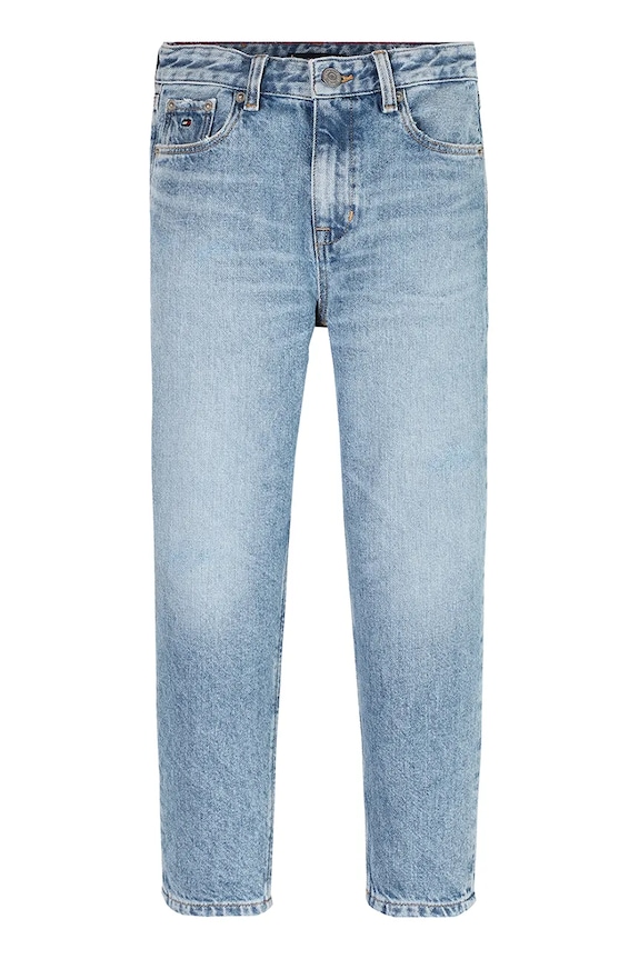 Dječje traperice Tommy Hilfiger ARCHIVE BARREL KB0KB09562.PPYA plava SS25