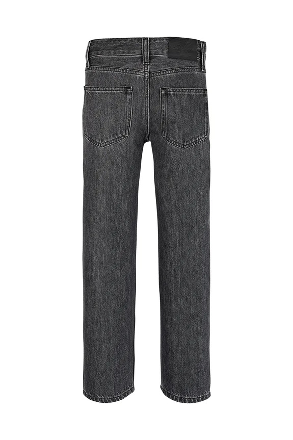 Dječaci Dječje traperice Calvin Klein Jeans STRAIGHT IB0IB02479.PPYA crna