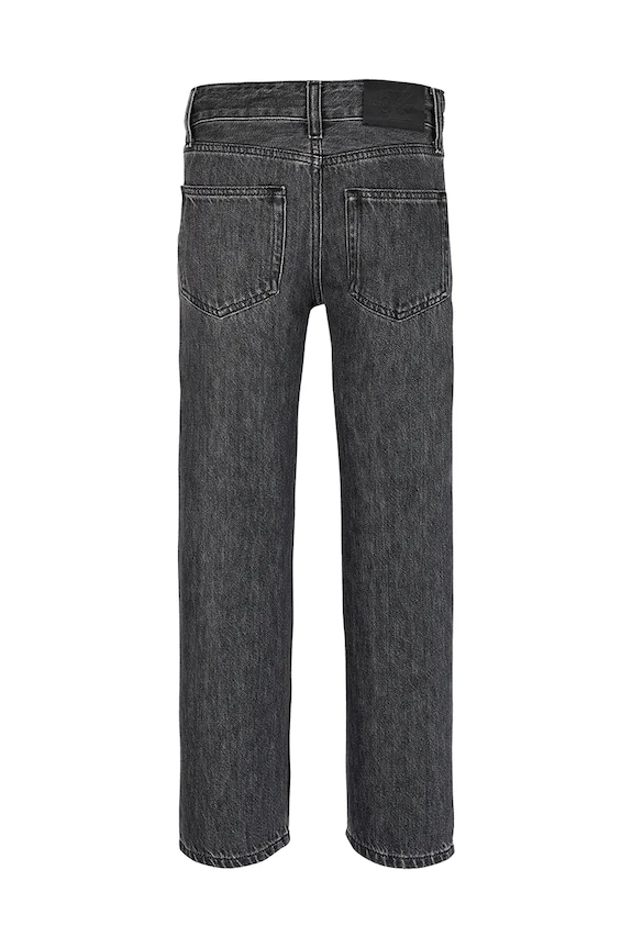 Dječaci Dječje traperice Calvin Klein Jeans STRAIGHT IB0IB02479.PPYA crna