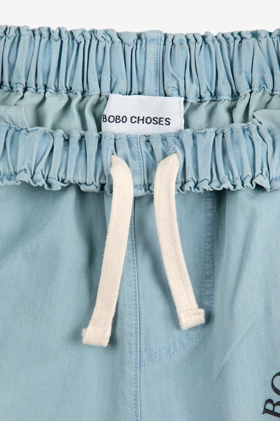 Bobo Choses jeansy dziecięce Morning Egg 125AC083 turkusowy