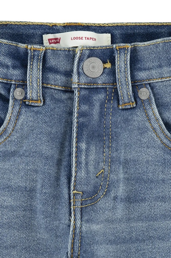 Dětské rifle Levi's STAY LOOSE TAPER JEANS 8ED516.PPYA modrá