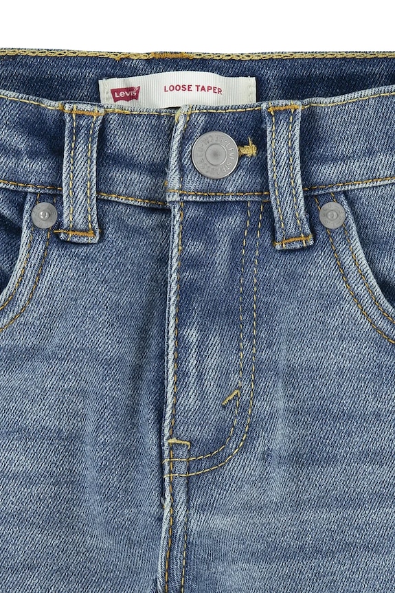 Dětské rifle Levi's STAY LOOSE TAPER JEANS 8ED516.PPYA modrá
