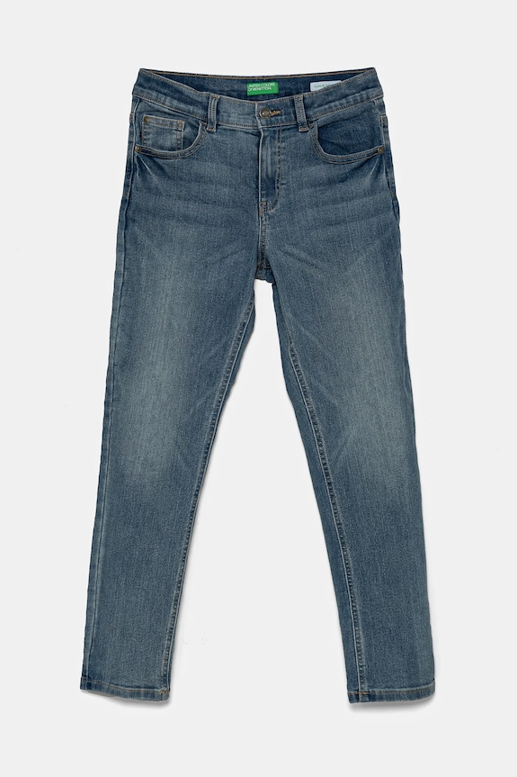 United Colors of Benetton jeans copii reglabil albastru 4PORCE00K.G.Seasonal
