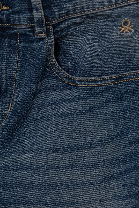 Băieți United Colors of Benetton jeans copii 45ONCE02Y.G.Reprop.PPYA bleumarin