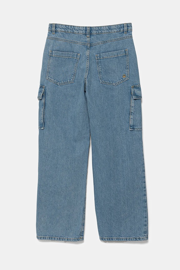 United Colors of Benetton jeansy dziecięce 4R76CE041.G.Seasonal niebieski SS25