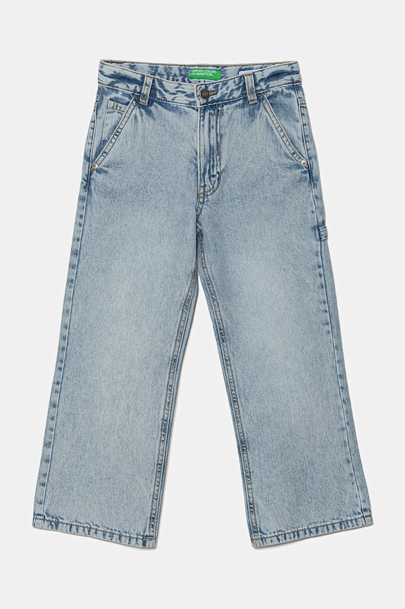 United Colors of Benetton jeansy dziecięce Planet friendly granatowy 4VJECF044.G.Seasonal