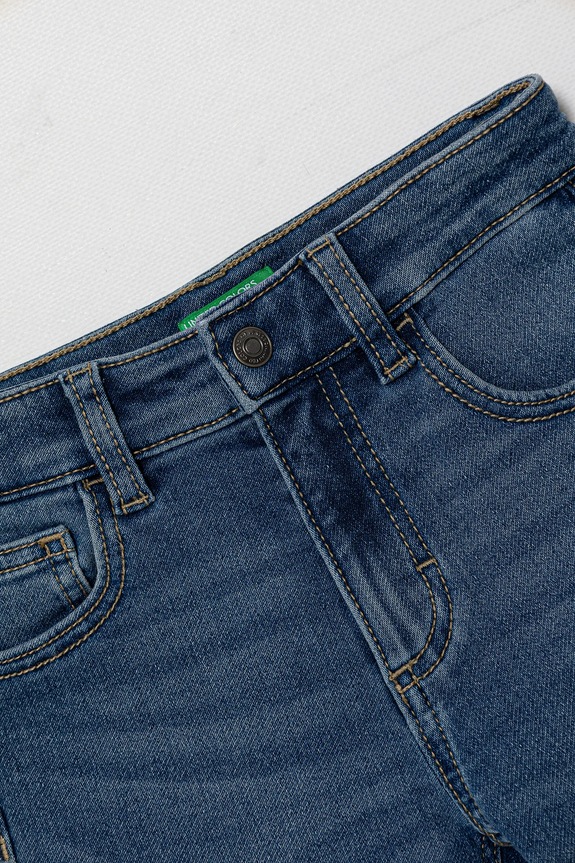 Dječaci Dječje traperice United Colors of Benetton 44LGGE02F.P.Seasonal plava
