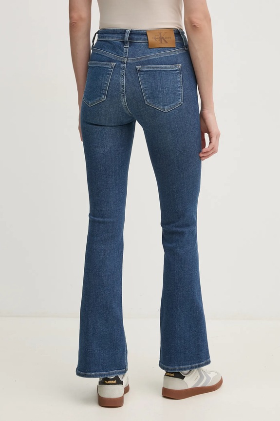 Oblečenie Rifle Calvin Klein Jeans J20J224483 tmavomodrá