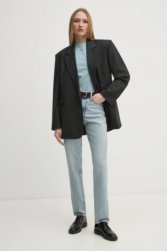 Calvin Klein Jeans jeansi J20J224509 albastru SS25