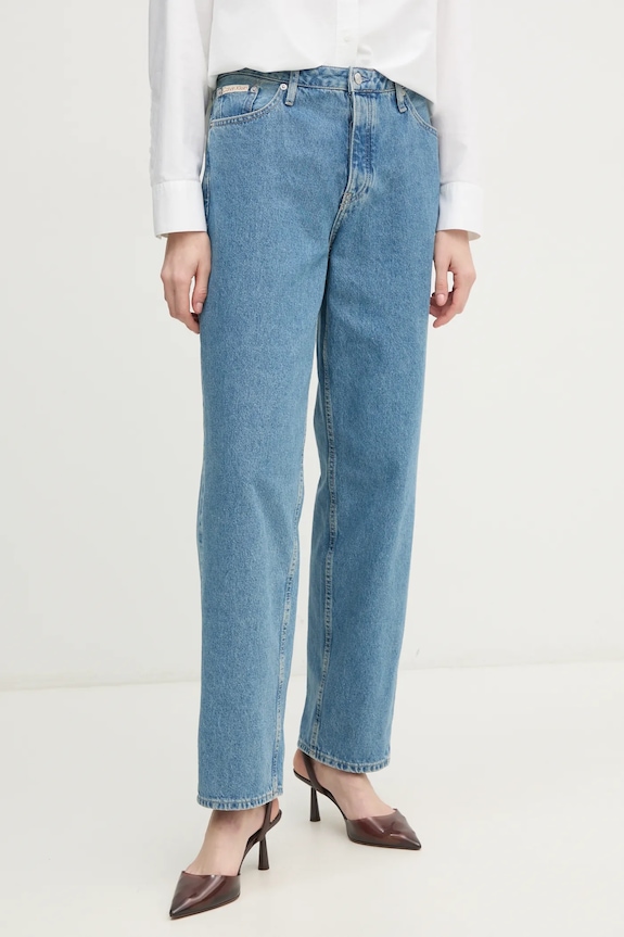 Traperice Calvin Klein Jeans plava J20J224552