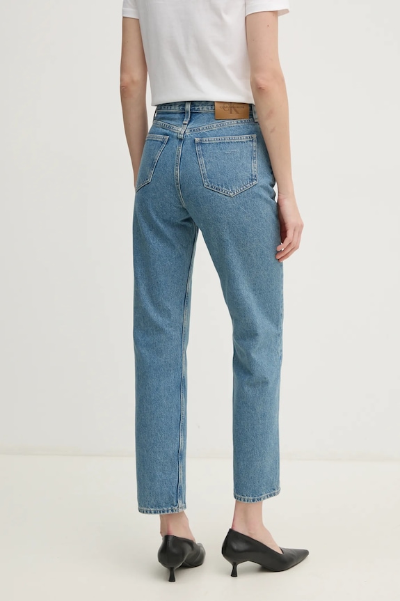 Oblečenie Rifle Calvin Klein Jeans J20J224996 modrá