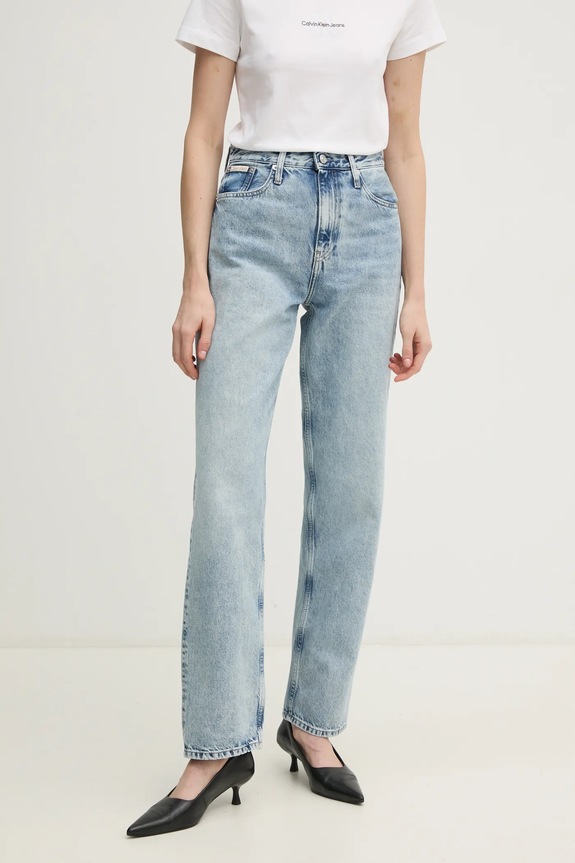 Calvin Klein Jeans jeansy Planet friendly niebieski J20J225002