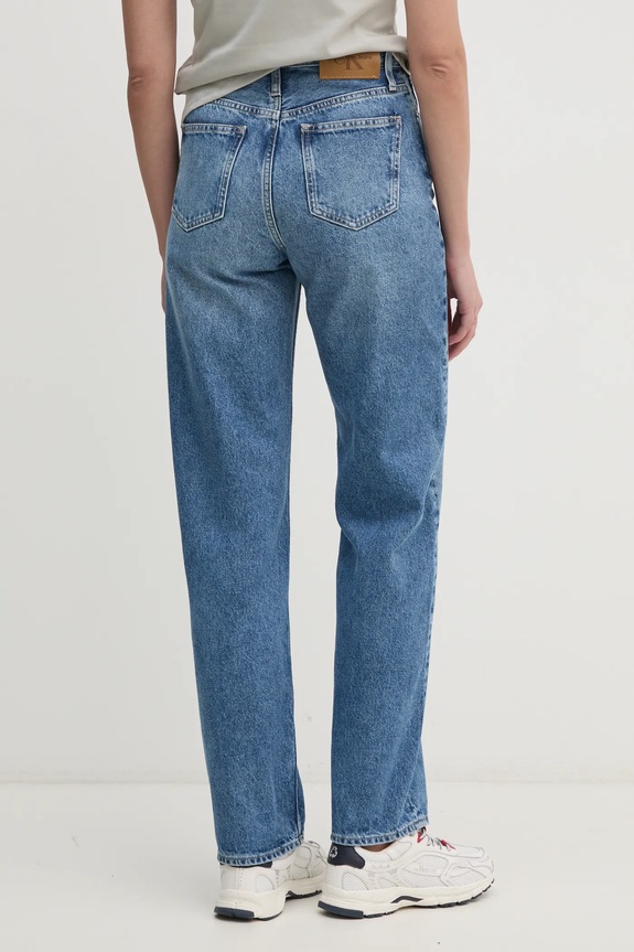 Odzież Calvin Klein Jeans jeansy J20J225003 niebieski