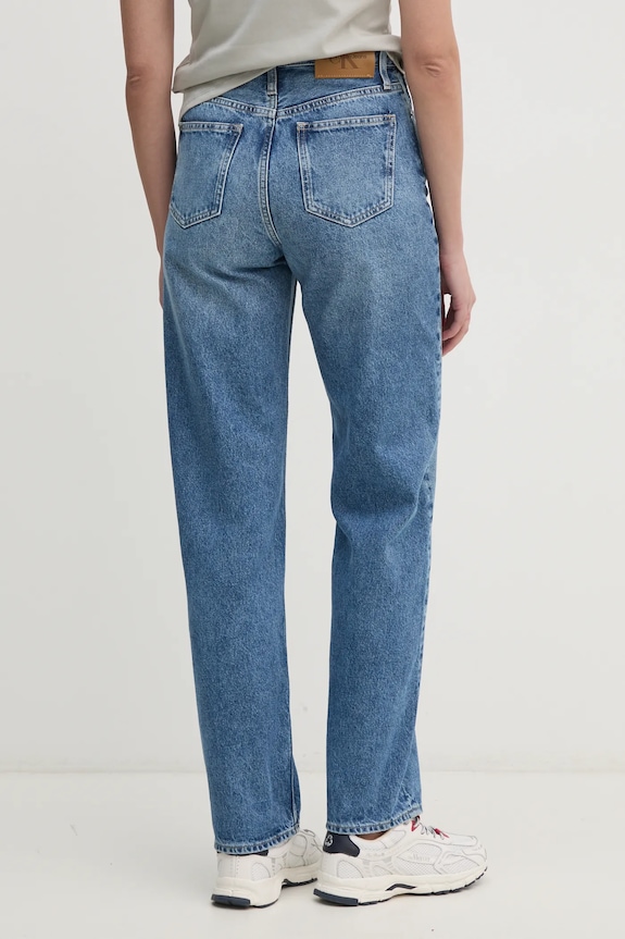 Odzież Calvin Klein Jeans jeansy J20J225003 niebieski