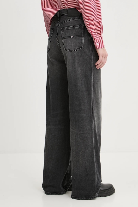 Odzież Tommy Jeans jeansy DW0DW19578 szary