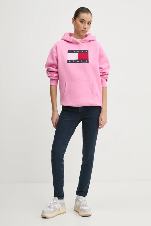 Rifle Tommy Jeans tmavomodrá DW0DW20221