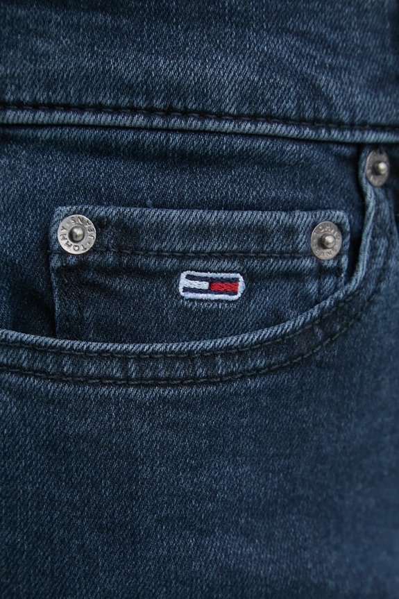 Rifle Tommy Jeans DW0DW20221 tmavomodrá
