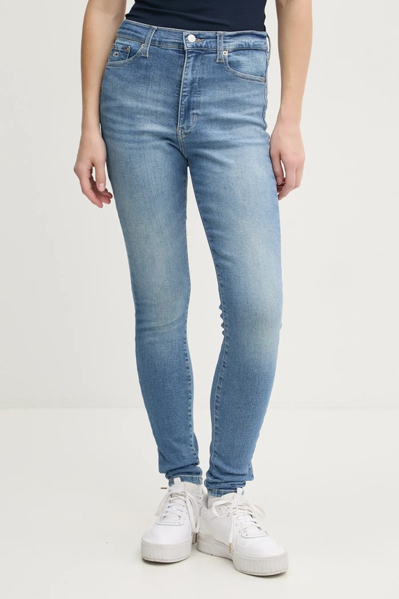 Oblečenie Rifle Tommy Jeans DW0DW20223 modrá