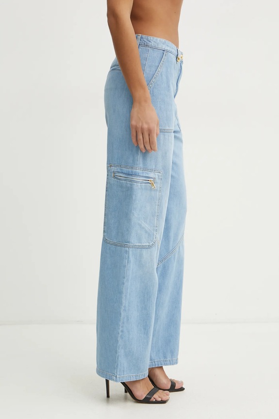 Τζιν παντελόνι Elisabetta Franchi μπλε PJ84D51E2