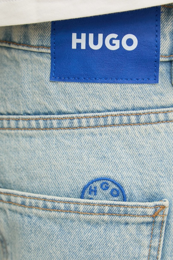 HUGO Blue jeansy niebieski 50531711