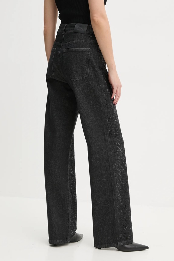 Odjeća Traperice Gestuz 10909557 crna