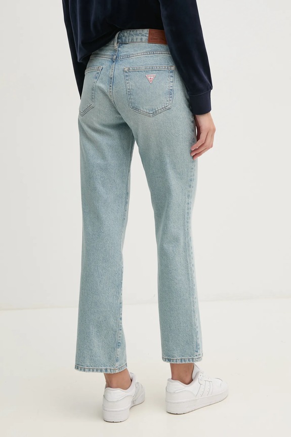 Odzież Guess Jeans jeansy W5RA98.D5M45 niebieski