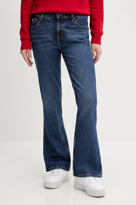 Τζιν παντελόνι Guess Jeans Planet friendly μπλε W5RA1S.D5M44