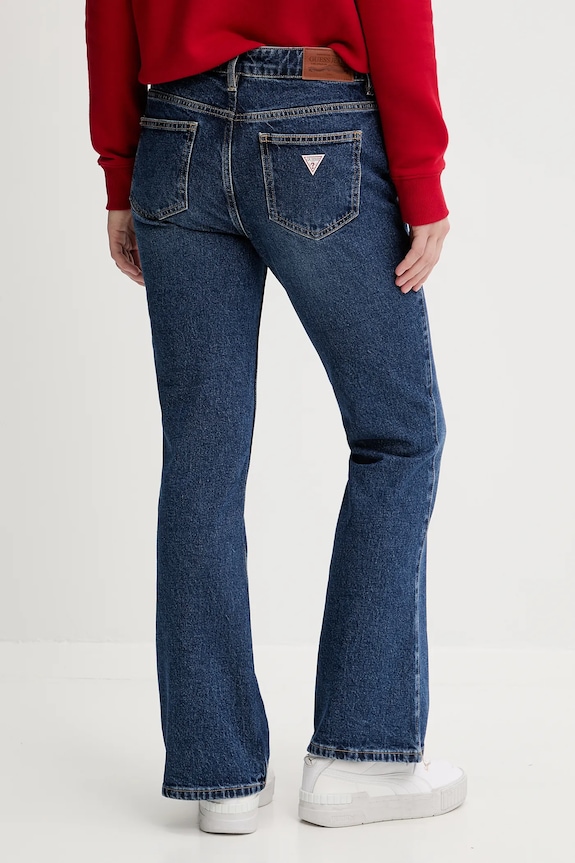Ρούχα Τζιν παντελόνι Guess Jeans W5RA1S.D5M44 μπλε