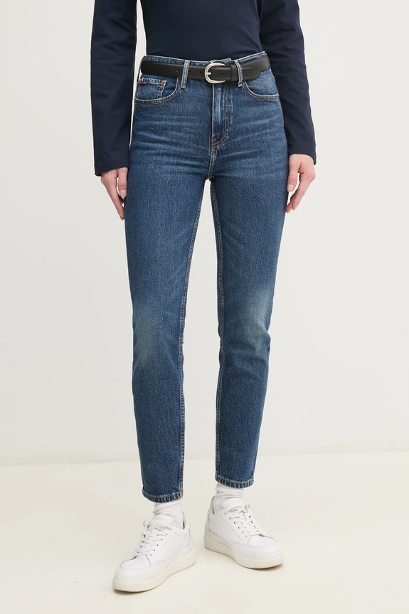 Džíny Tommy Hilfiger Planet friendly námořnická modř WW0WW43711
