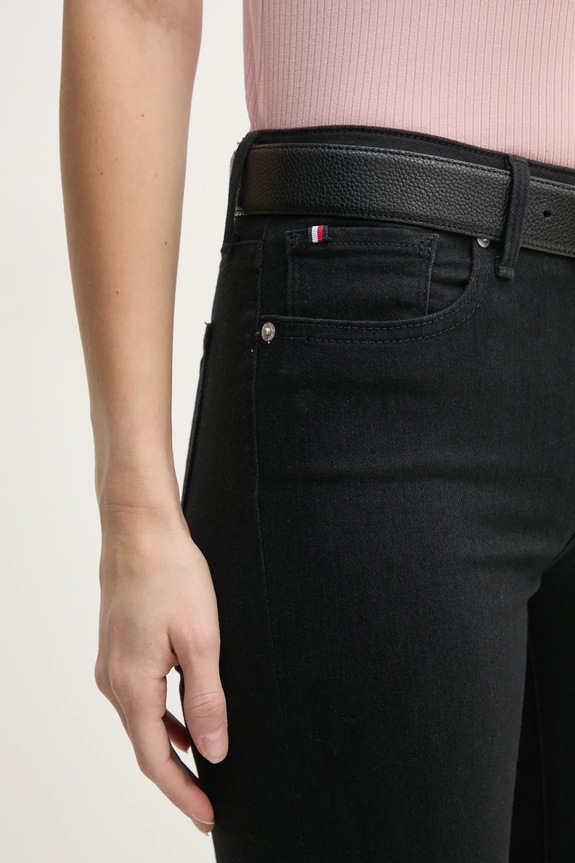 Rifle Tommy Hilfiger čierna WW0WW45008