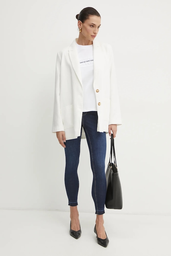 BOSS Orange jeansy 50529960 granatowy SS25