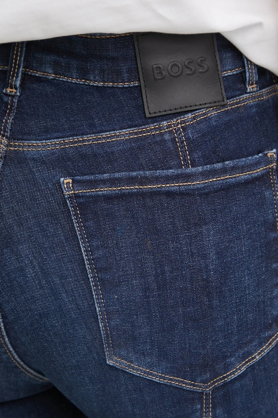 BOSS Orange jeansy granatowy 50529960