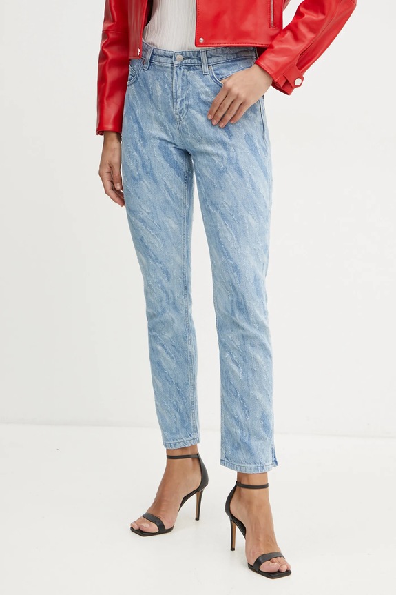 BOSS Orange jeansy Planet friendly niebieski 50529986