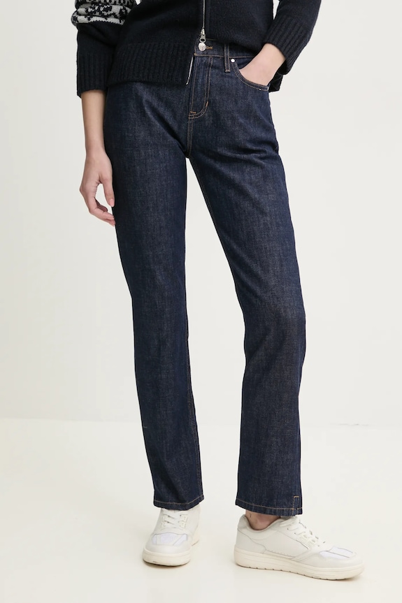 BOSS Orange jeansy Planet friendly granatowy 50534799