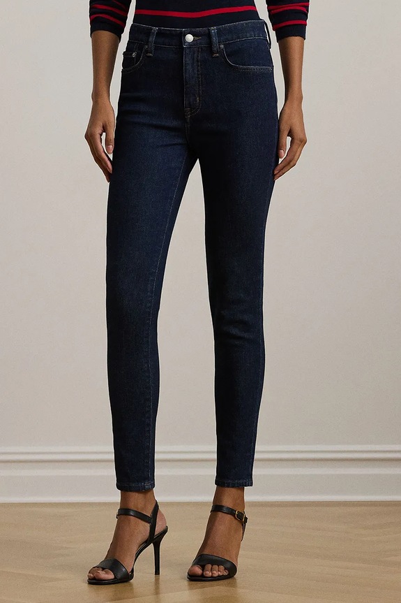 Lauren Ralph Lauren jeansy niebieski 200960600