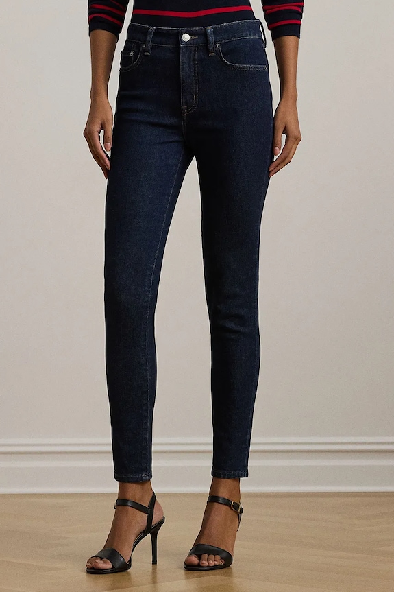 Lauren Ralph Lauren jeansy niebieski 200960600