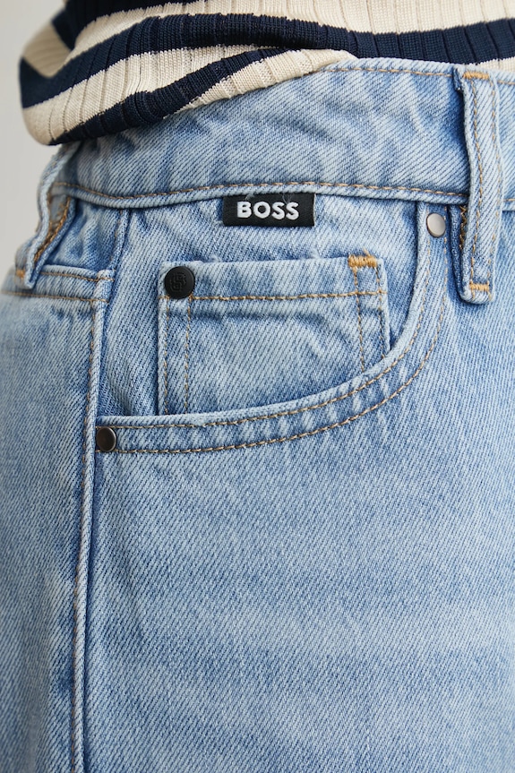 BOSS jeansy niebieski 50536589