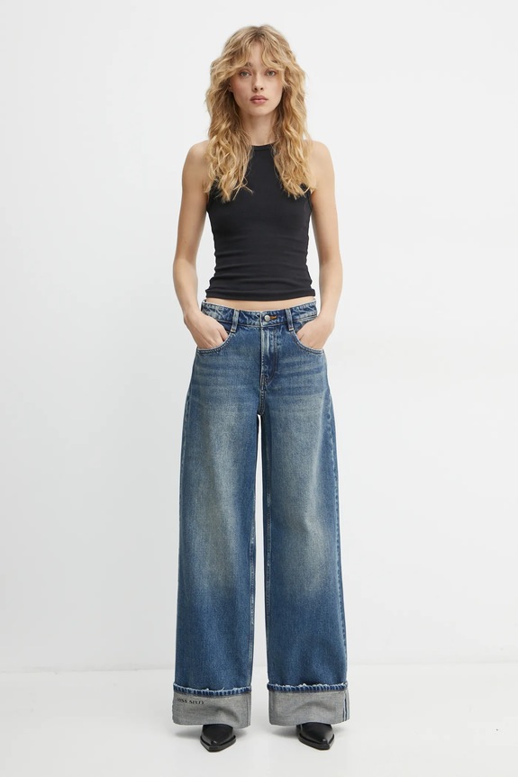 Miss Sixty jeansy 6L4JJ0850000 niebieski SS25