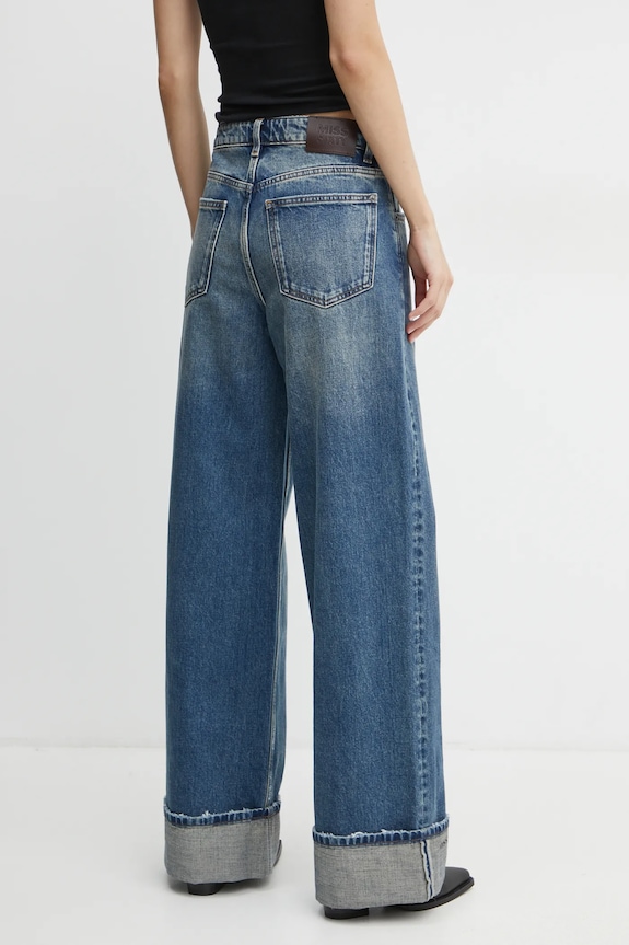 Odzież Miss Sixty jeansy 6L4JJ0850000 niebieski
