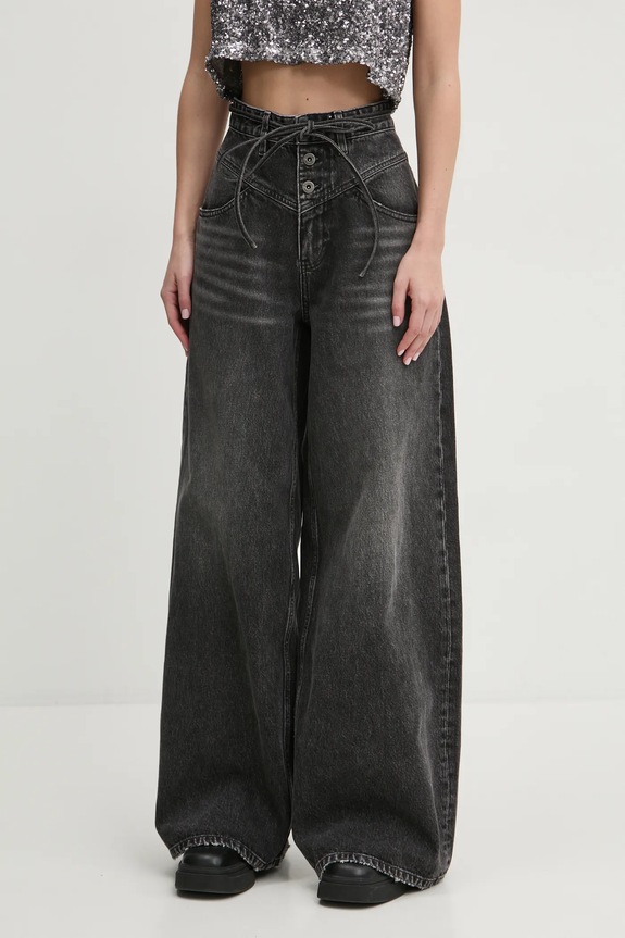Miss Sixty jeansy czarny 6L4JJ0950000
